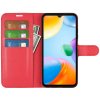 Xiaomi Redmi 10C Etui Litchi Rød