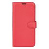 Xiaomi Redmi 10C Etui Litchi Rød