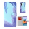 Xiaomi Redmi Note 10 Pro Etui Akvarelmønster Blå