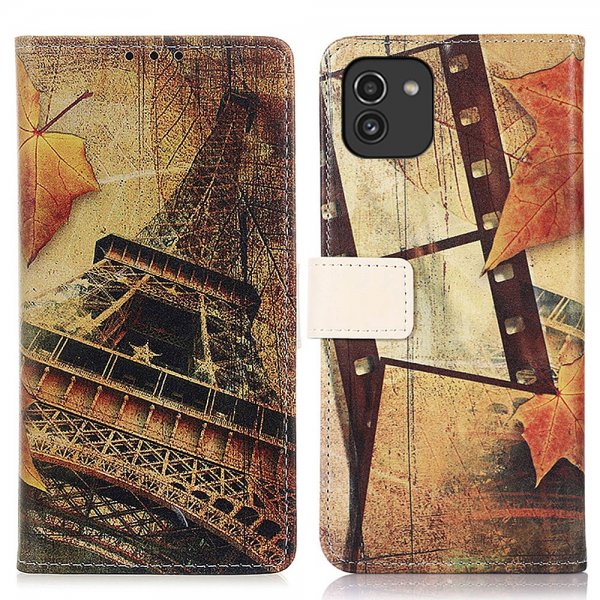 Samsung Galaxy A03 Etui Motiv Eiffeltårnet Höst
