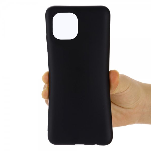 Samsung Galaxy A03 Deksel med Stropp Silikon Svart