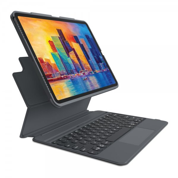 iPad Pro 12.9 Etui med tastatur Pro Keys Trackpad Nordic