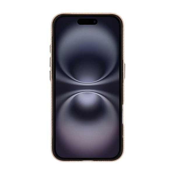 iPhone 16 Deksel Karbonfibermønster MagSafe Gull