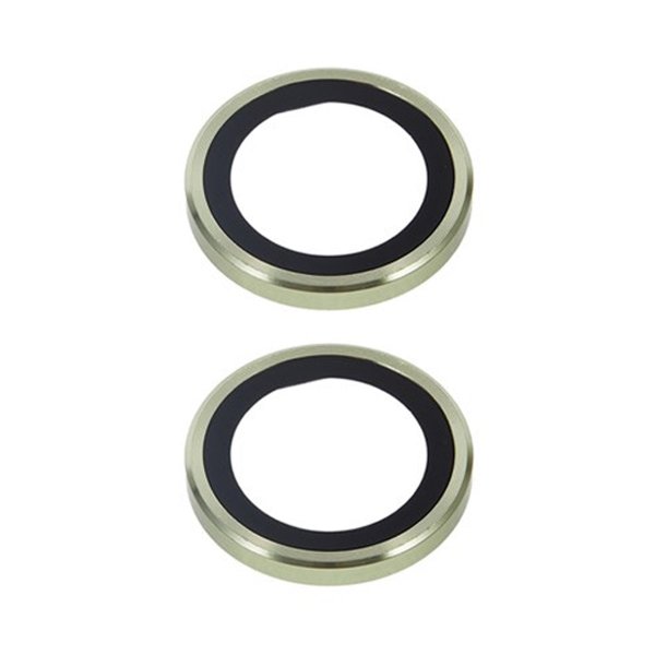 iPhone 17 Kamerabeskytter i Herdet Glass Grønn