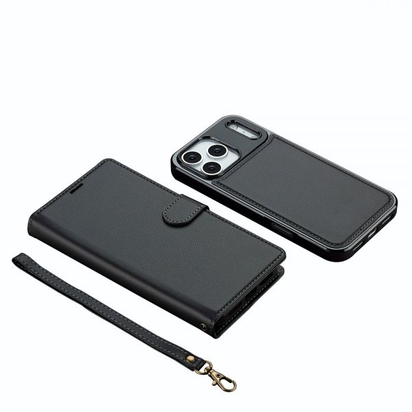 iPhone 17 Pro Etui med avtakbart MagSafe-deksel Raven Black