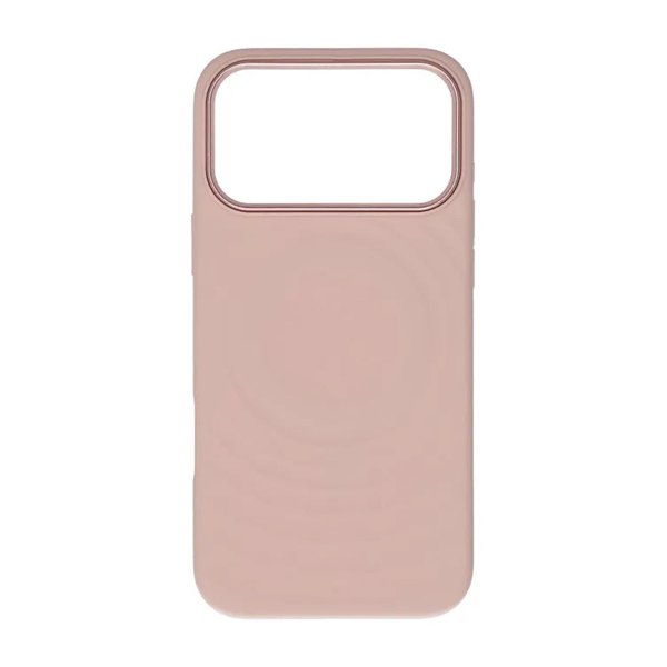 iPhone 17 Pro Max Deksel Silikon MagSafe Rosa