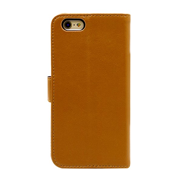 iPhone 6/6S Etui med Stativ Brun