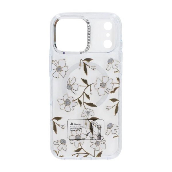 iPhone 17 Pro Deksel Mønster MagSafe Blomster