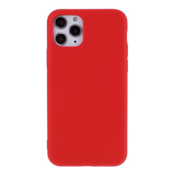 iPhone 12/iPhone 12 Pro Deksel Silikon Rød
