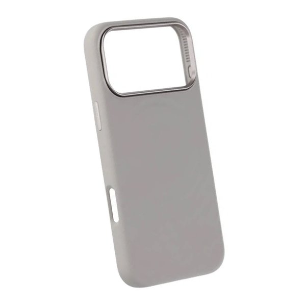 iPhone 17 Pro Max Deksel Silikon MagSafe Grå