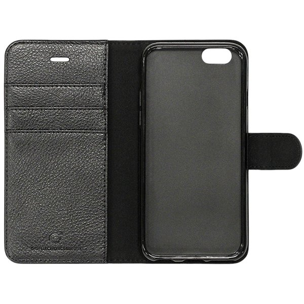 iPhone 6/6S Etui med Stativ Svart