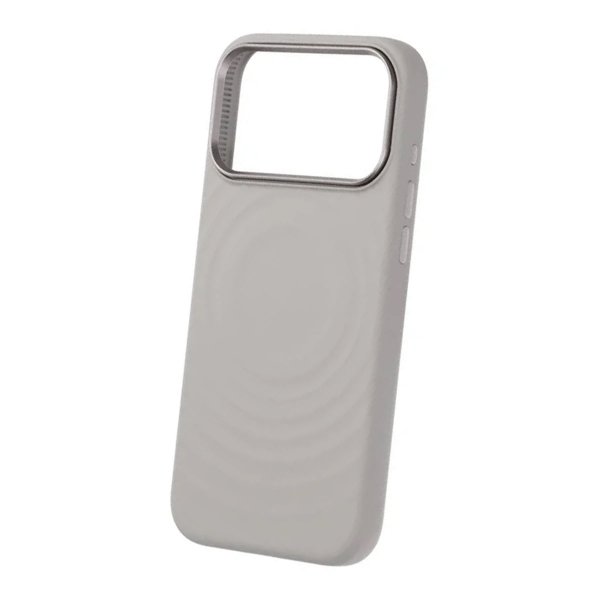 iPhone 17 Pro Max Deksel Silikon MagSafe Grå
