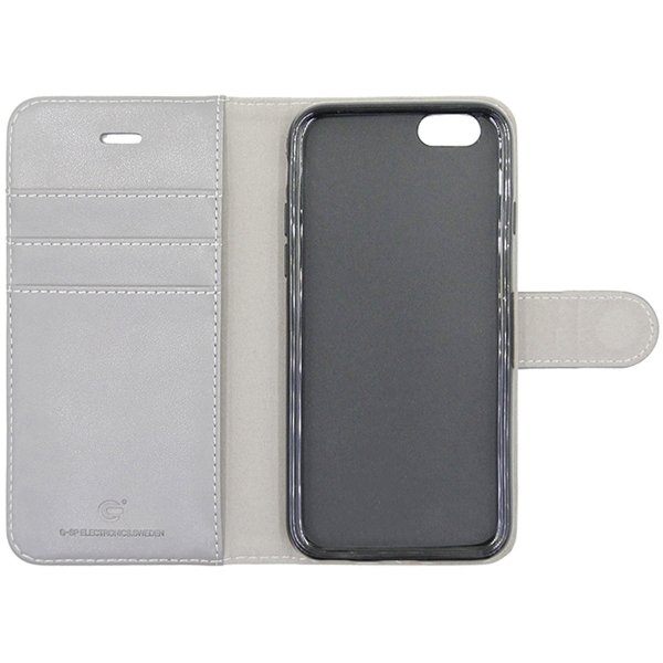 iPhone 6/6S Etui med Stativ Grå