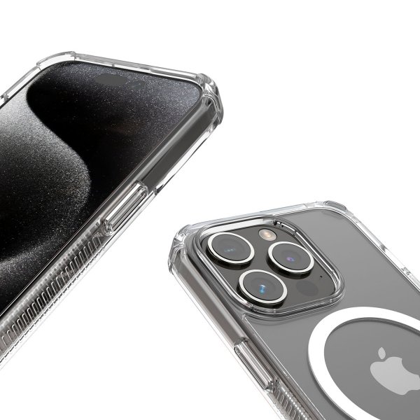 iPhone 16 Pro Max Deksel Extreme Protect MagLine Transparent