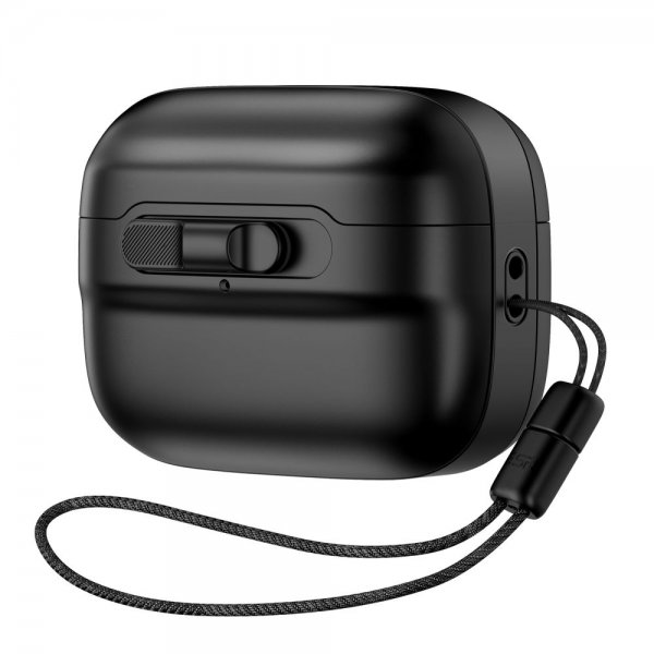 AirPods Pro/AirPods Pro 2 Deksel Pulse FlickLock HaloLock Svart