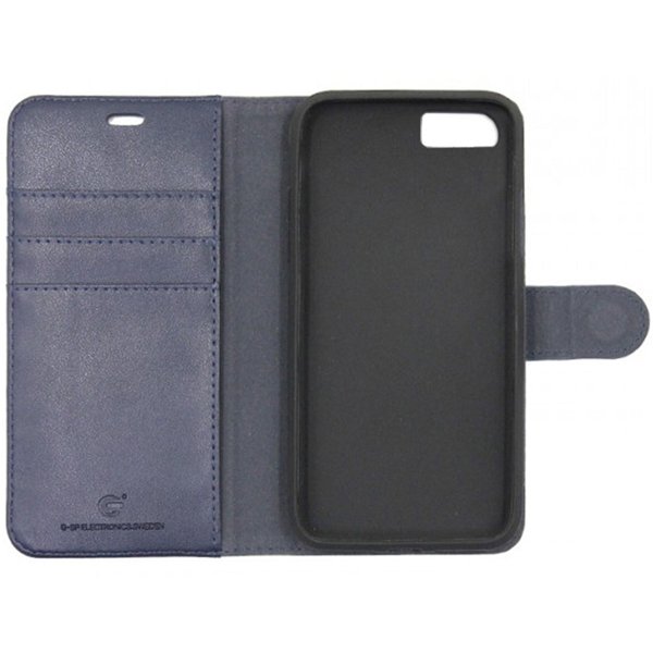 iPhone 6/6S Etui Avtagbart Deksel Blå