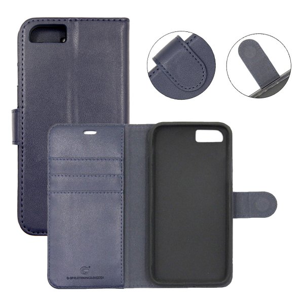 iPhone 6/6S Etui Avtagbart Deksel Blå