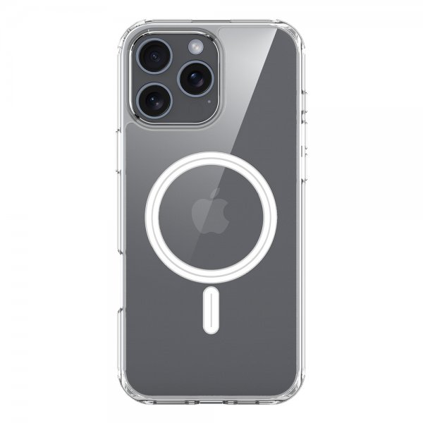 iPhone 16 Pro Max Deksel Clin Series MagSafe Transparent