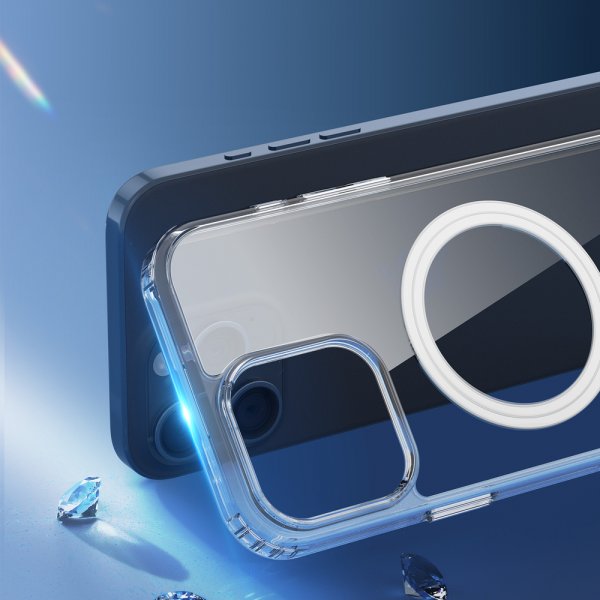 iPhone 16 Pro Max Deksel Clin Series MagSafe Transparent