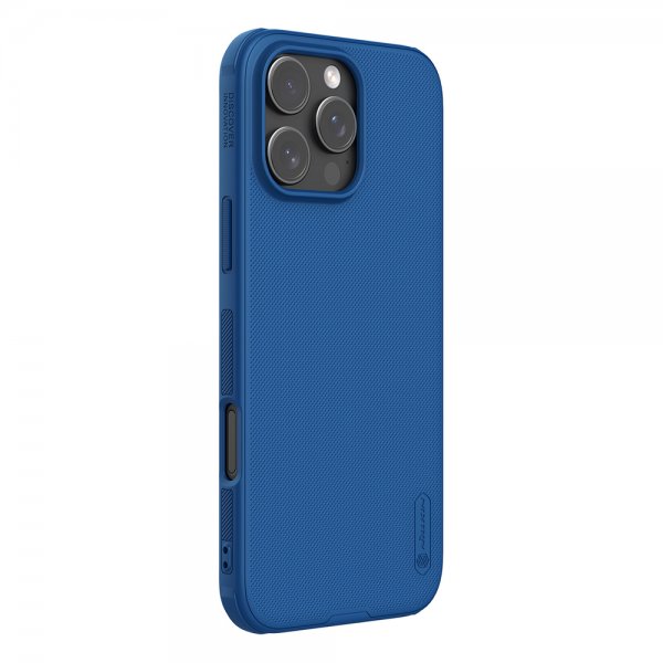 iPhone 16 Pro Deksel Super Frosted Shield Pro Blå