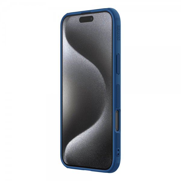 iPhone 16 Pro Deksel Super Frosted Shield Pro Blå