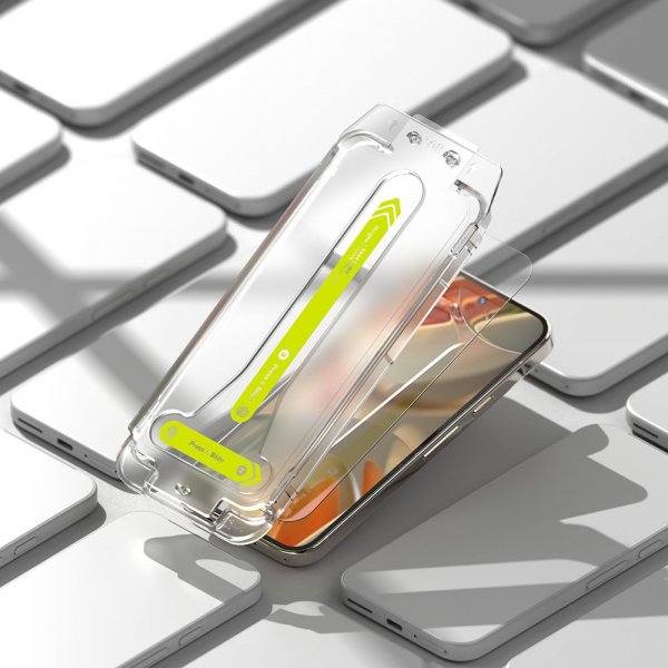 Google Pixel 9/Pixel 9 Pro Skjermbeskytter Easy Slide 2-pakning