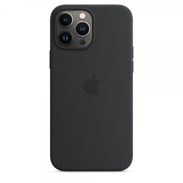 Original iPhone 13 Pro Max Deksel Silicone Case MagSafe Midnight