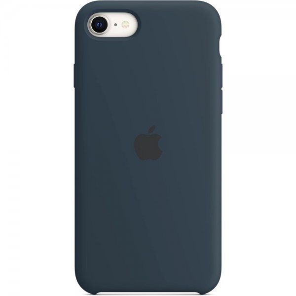 Original iPhone 7/8/SE Deksel Silicone Case Abyss Blue