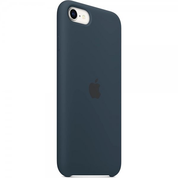 Original iPhone 7/8/SE Deksel Silicone Case Abyss Blue