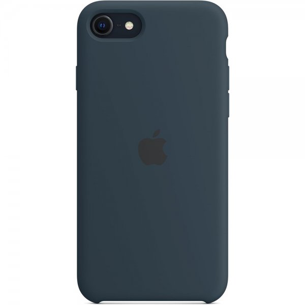Original iPhone 7/8/SE Deksel Silicone Case Abyss Blue