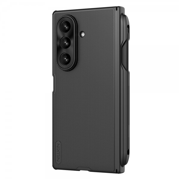 Samsung Galaxy Z Fold 7 Deksel Super Frosted Shield Fold Pen Slot Svart