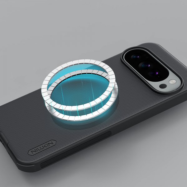Google Pixel 10 Pro XL Deksel Super Frosted Shield Pro MagSafe Svart