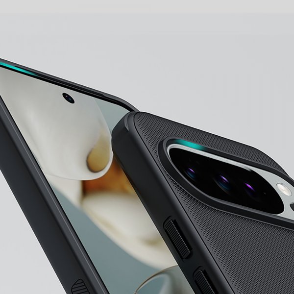 Google Pixel 10/Pixel 10 Pro Deksel Super Frosted Shield Pro MagSafe Svart