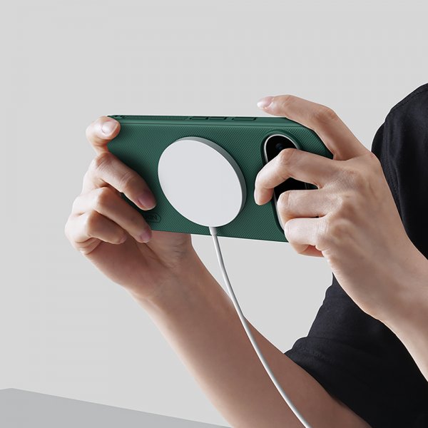 Google Pixel 10/Pixel 10 Pro Deksel Super Frosted Shield Pro MagSafe Svart