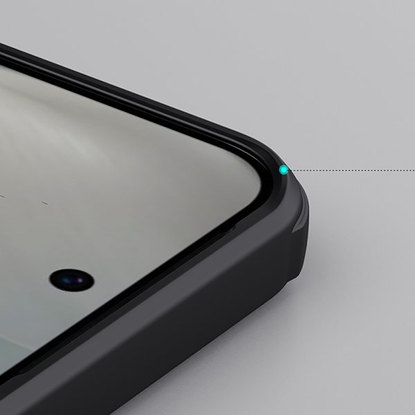 Google Pixel 10/Pixel 10 Pro Deksel Super Frosted Shield Pro MagSafe Svart