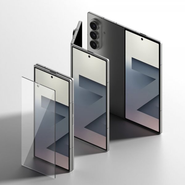 Samsung Galaxy Z Fold 7 Skjermbeskytter Easy Slide 2-pakning