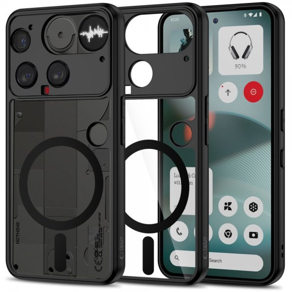 Nothing Phone 3 Deksel MagMat MagSafe Svart