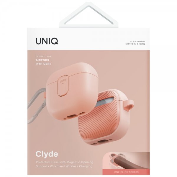 AirPods 4 Deksel Clyde Rosa