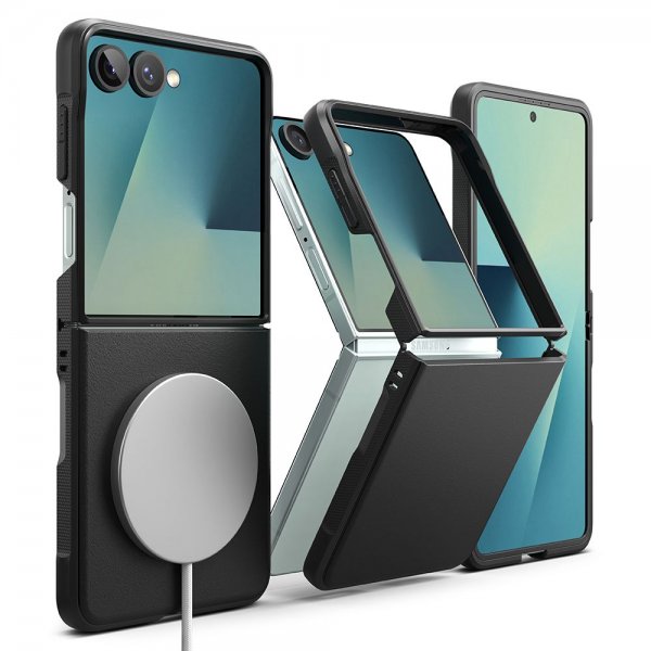 Samsung Galaxy Z Flip 7 Deksel Onyx Magnetic Svart