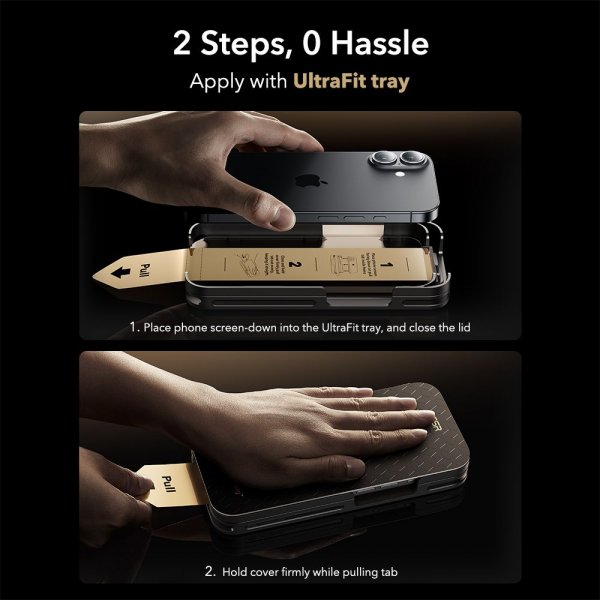 iPhone 16 Pro/iPhone 17 Skjermbeskytter UltraFit Armorite Pro