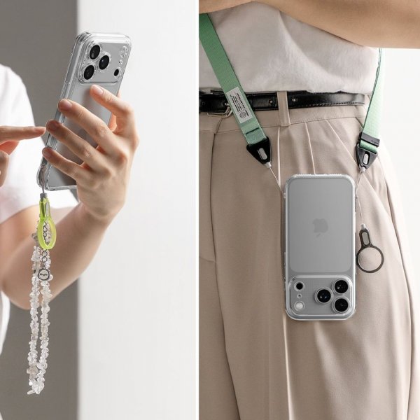 iPhone 17 Pro Max Deksel Fusion Transparent