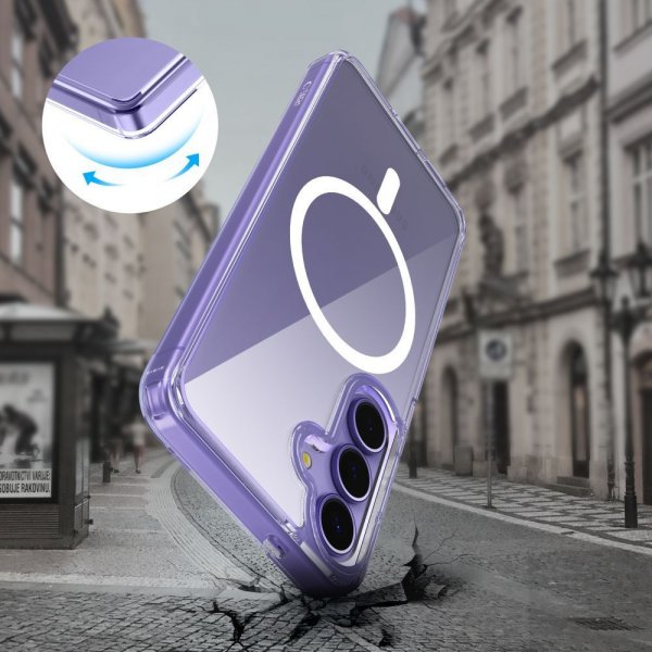 Samsung Galaxy A17 Deksel FlexAir Hybrid MagSafe Transparent