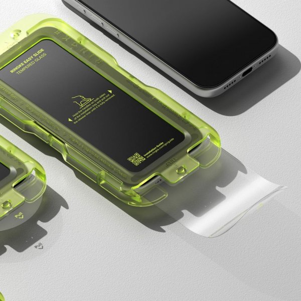 iPhone 17 Pro Skjermbeskytter Easy Slide 2-pakning