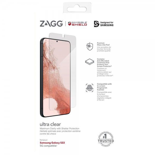Samsung Galaxy S22 Skjermbeskytter Ultra Clear