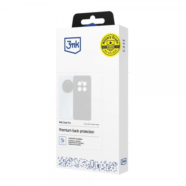 Xiaomi 15T Deksel Matt Case Pro Svart