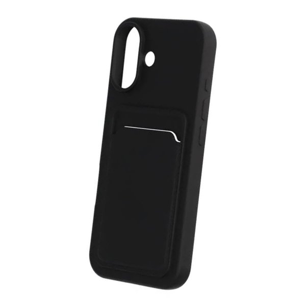 iPhone 17 Deksel Kortholder Svart