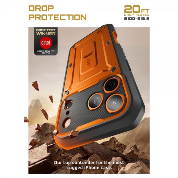 iPhone 17 Pro Max Deksel UB Pro Oransje