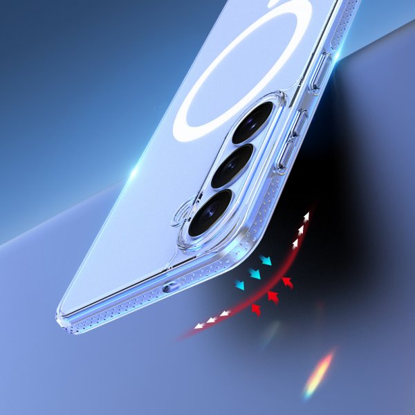 Samsung Galaxy S26 Deksel Clin Series MagSafe Transparent