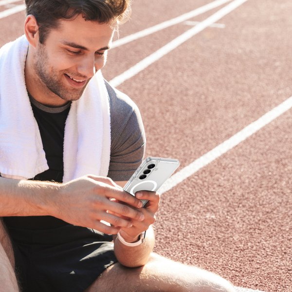 Samsung Galaxy S26 Deksel Clin Series MagSafe Transparent