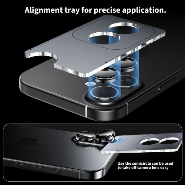 Xiaomi Redmi Note 15 Pro 5G/15 Pro+ 5G Kamerabeskytter Cam Fit+ Svart